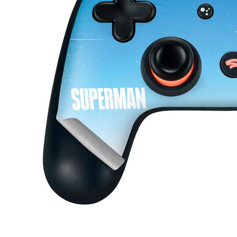 Superman 2025 Fortress of Solitude Classic Rise Google Stadia Controller Skin